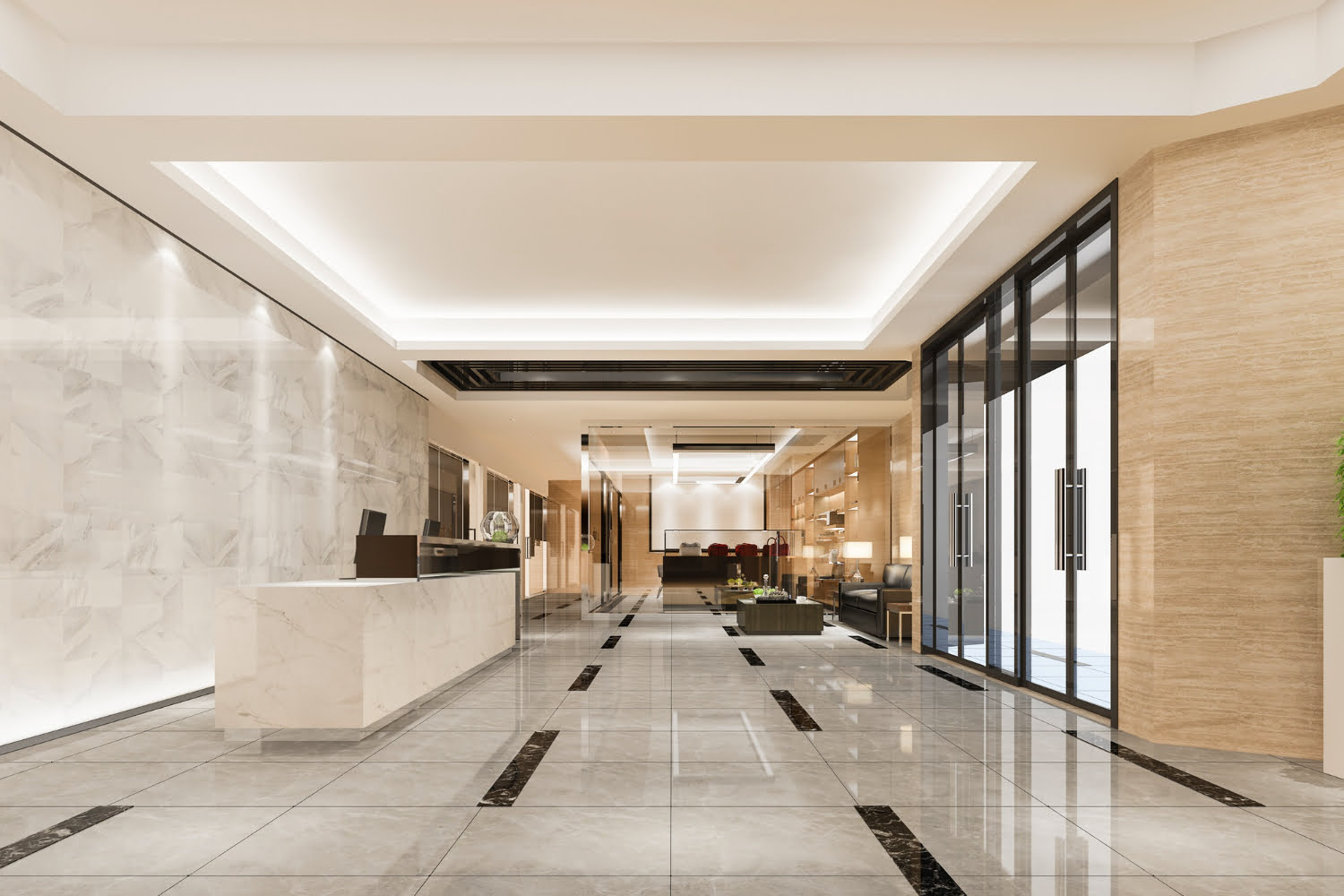 Interior untuk Entrance Hall